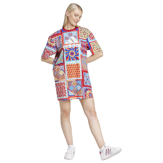 Adidas Γυναικείο φόρεμα x FARM Rio Slim Dress Adidas Γυναικείο φόρεμα x FARM Rio Slim Dress